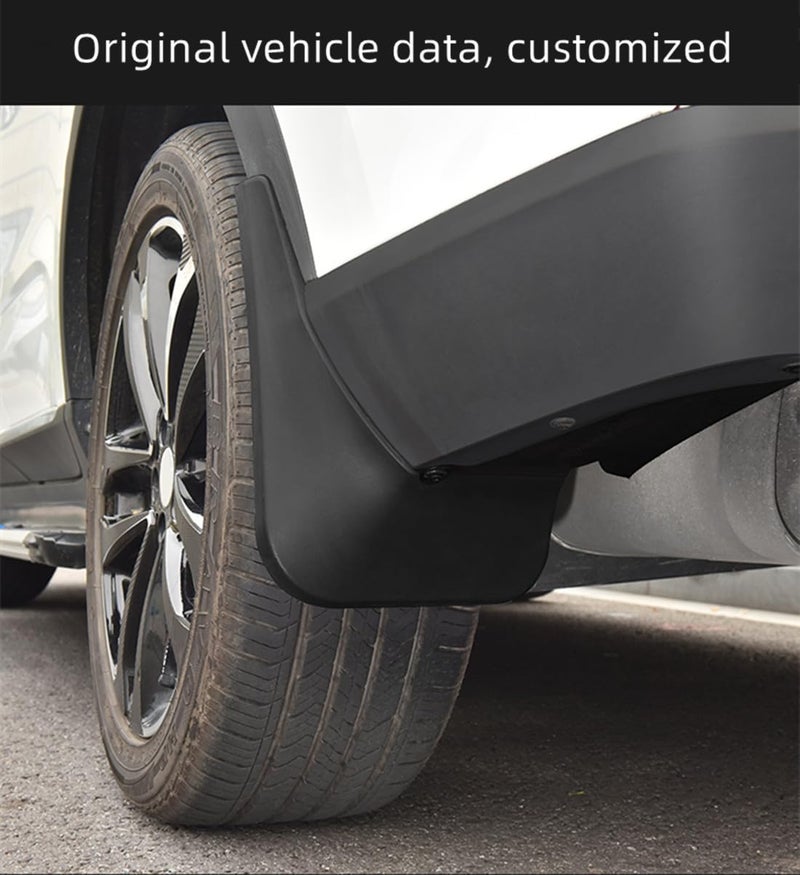 WGGDRAQQ 4pcs Mud Flaps Splash Guards Fits Toyota Sienna 2021-2023 Front Rear Auto Car Accessories - Image 5